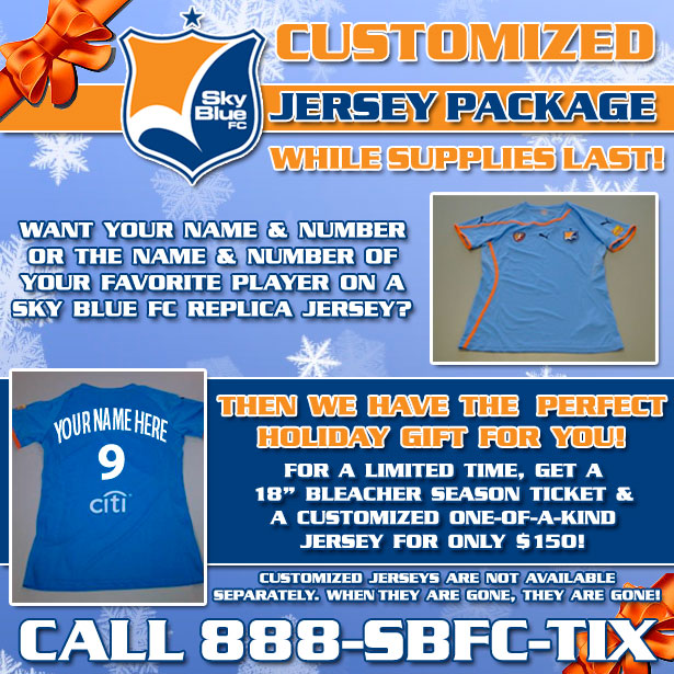 Customize a Jersey!